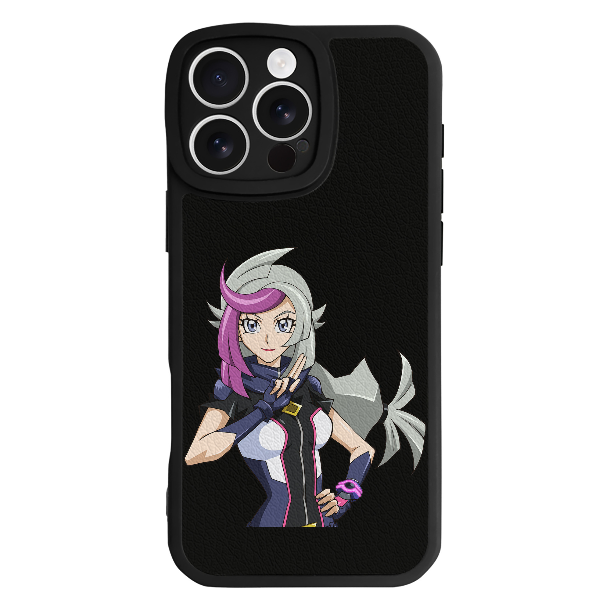 遊☆戯☆王 Yu-Gi-Oh! 【iPhone 16シリーズ対応】シリコンスマホケース（レザー調） 材質：シリコン